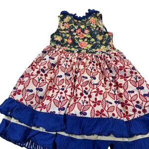 Matilda Jane Toddler Girl 4/5T Colorful Dress
